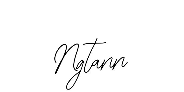Bearetta-2O07w is a professional signature style that is perfect for those who want to add a touch of class to their signature. It is also a great choice for those who want to make their signature more unique. Get Ngtann name to fancy signature for free. Ngtann signature style 12 images and pictures png