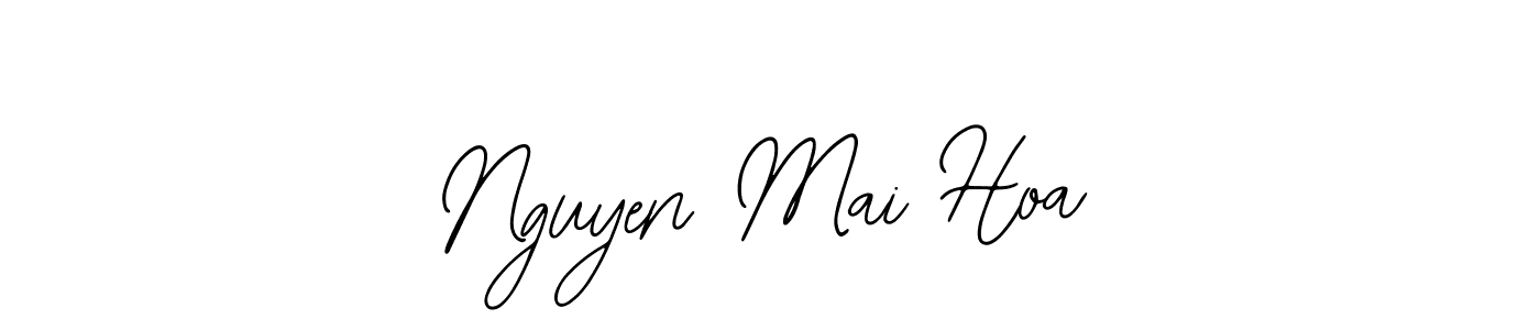 Create a beautiful signature design for name Nguyen Mai Hoa. With this signature (Bearetta-2O07w) fonts, you can make a handwritten signature for free. Nguyen Mai Hoa signature style 12 images and pictures png