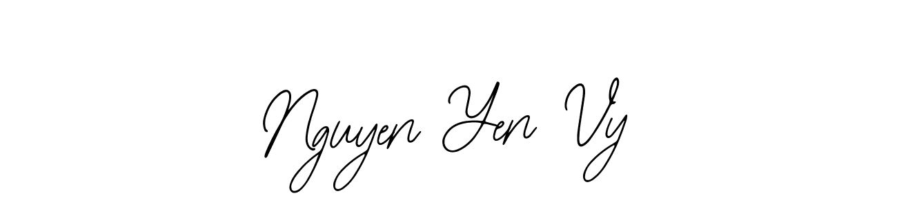 Similarly Bearetta-2O07w is the best handwritten signature design. Signature creator online .You can use it as an online autograph creator for name Nguyen Yen Vy. Nguyen Yen Vy signature style 12 images and pictures png