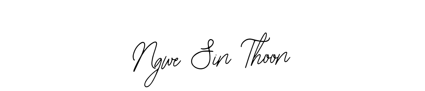 Make a beautiful signature design for name Ngwe Sin Thoon. With this signature (Bearetta-2O07w) style, you can create a handwritten signature for free. Ngwe Sin Thoon signature style 12 images and pictures png