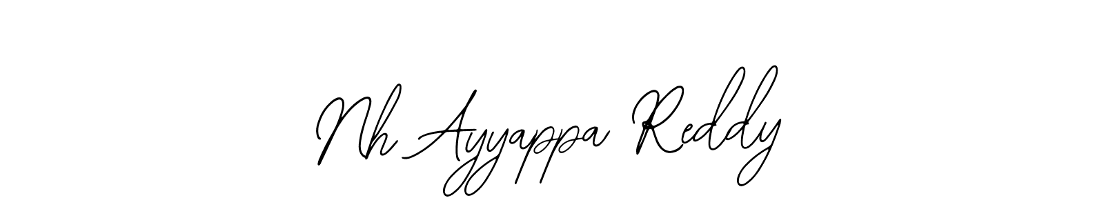 Make a beautiful signature design for name Nh Ayyappa Reddy. With this signature (Bearetta-2O07w) style, you can create a handwritten signature for free. Nh Ayyappa Reddy signature style 12 images and pictures png