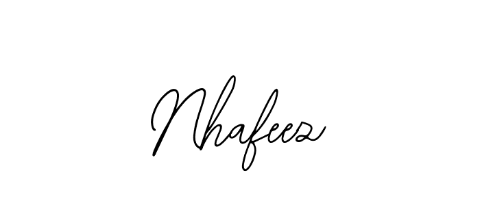 Create a beautiful signature design for name Nhafeez. With this signature (Bearetta-2O07w) fonts, you can make a handwritten signature for free. Nhafeez signature style 12 images and pictures png