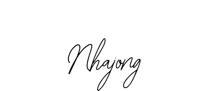 Make a beautiful signature design for name Nhajong. Use this online signature maker to create a handwritten signature for free. Nhajong signature style 12 images and pictures png