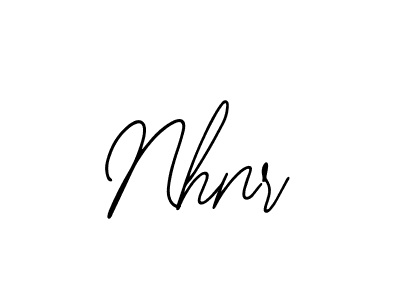 How to Draw Nhnr signature style? Bearetta-2O07w is a latest design signature styles for name Nhnr. Nhnr signature style 12 images and pictures png