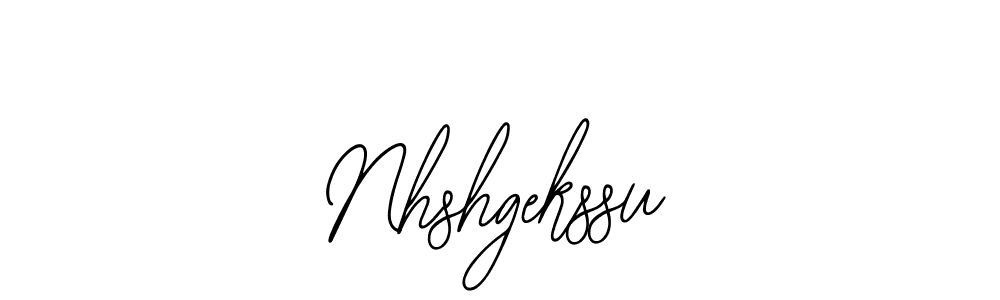 Also You can easily find your signature by using the search form. We will create Nhshgekssu name handwritten signature images for you free of cost using Bearetta-2O07w sign style. Nhshgekssu signature style 12 images and pictures png