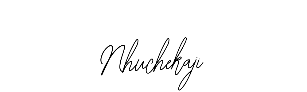 Also You can easily find your signature by using the search form. We will create Nhuchekaji name handwritten signature images for you free of cost using Bearetta-2O07w sign style. Nhuchekaji signature style 12 images and pictures png