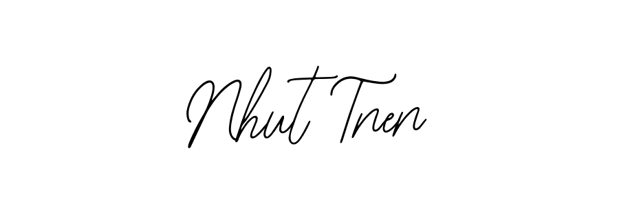Also You can easily find your signature by using the search form. We will create Nhut Tnen name handwritten signature images for you free of cost using Bearetta-2O07w sign style. Nhut Tnen signature style 12 images and pictures png
