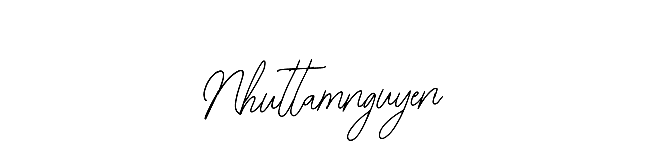 Also we have Nhuttamnguyen name is the best signature style. Create professional handwritten signature collection using Bearetta-2O07w autograph style. Nhuttamnguyen signature style 12 images and pictures png