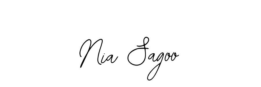 Make a beautiful signature design for name Nia Sagoo. With this signature (Bearetta-2O07w) style, you can create a handwritten signature for free. Nia Sagoo signature style 12 images and pictures png