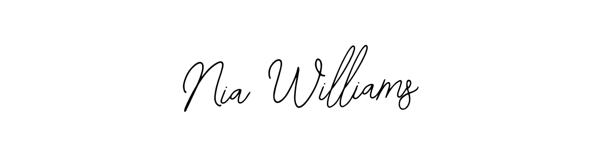 Check out images of Autograph of Nia Williams name. Actor Nia Williams Signature Style. Bearetta-2O07w is a professional sign style online. Nia Williams signature style 12 images and pictures png
