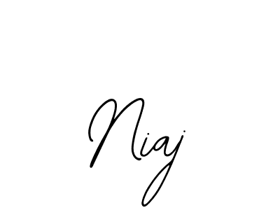 if you are searching for the best signature style for your name Niaj. so please give up your signature search. here we have designed multiple signature styles  using Bearetta-2O07w. Niaj signature style 12 images and pictures png