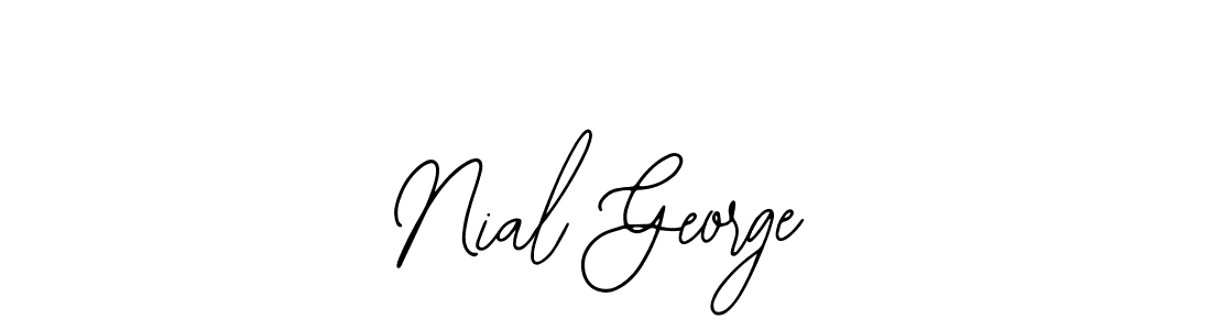 How to Draw Nial George signature style? Bearetta-2O07w is a latest design signature styles for name Nial George. Nial George signature style 12 images and pictures png