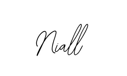 You should practise on your own different ways (Bearetta-2O07w) to write your name (Niall) in signature. don't let someone else do it for you. Niall signature style 12 images and pictures png