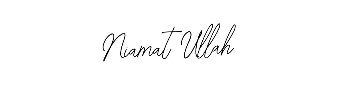 Create a beautiful signature design for name Niamat Ullah. With this signature (Bearetta-2O07w) fonts, you can make a handwritten signature for free. Niamat Ullah signature style 12 images and pictures png