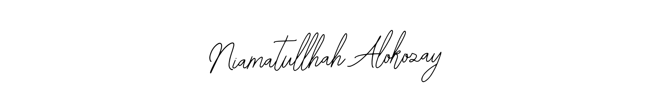 Niamatullhah Alokozay stylish signature style. Best Handwritten Sign (Bearetta-2O07w) for my name. Handwritten Signature Collection Ideas for my name Niamatullhah Alokozay. Niamatullhah Alokozay signature style 12 images and pictures png