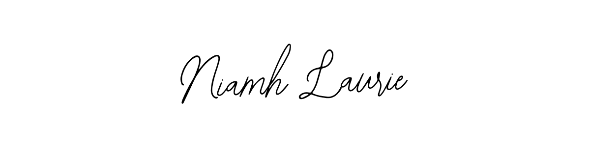 Make a beautiful signature design for name Niamh Laurie. Use this online signature maker to create a handwritten signature for free. Niamh Laurie signature style 12 images and pictures png