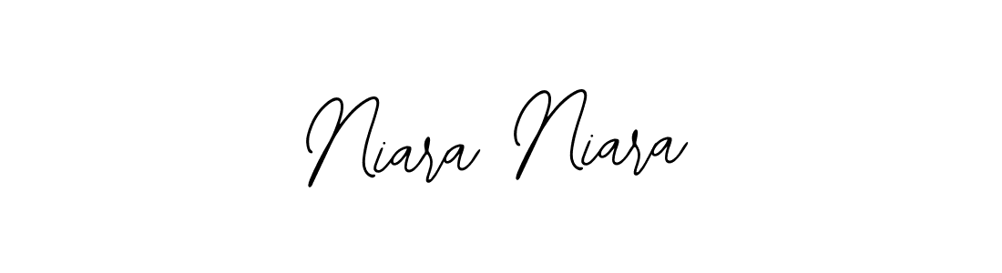 You should practise on your own different ways (Bearetta-2O07w) to write your name (Niara Niara) in signature. don't let someone else do it for you. Niara Niara signature style 12 images and pictures png