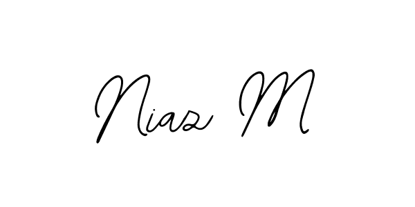 Also You can easily find your signature by using the search form. We will create Niaz M name handwritten signature images for you free of cost using Bearetta-2O07w sign style. Niaz M signature style 12 images and pictures png