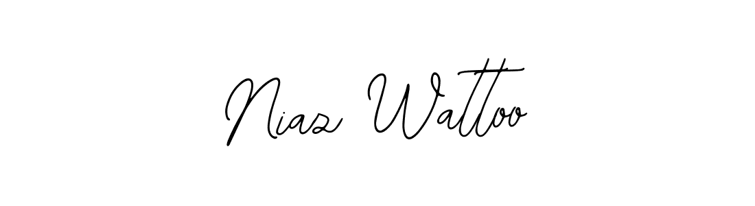 Bearetta-2O07w is a professional signature style that is perfect for those who want to add a touch of class to their signature. It is also a great choice for those who want to make their signature more unique. Get Niaz Wattoo name to fancy signature for free. Niaz Wattoo signature style 12 images and pictures png