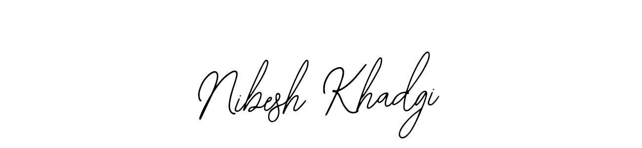 Here are the top 10 professional signature styles for the name Nibesh Khadgi. These are the best autograph styles you can use for your name. Nibesh Khadgi signature style 12 images and pictures png