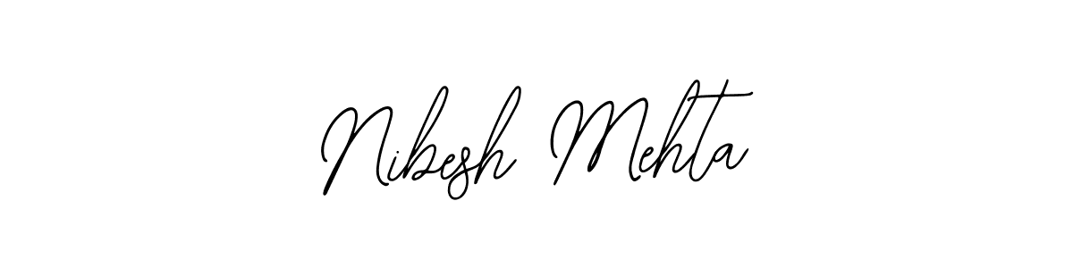 Also You can easily find your signature by using the search form. We will create Nibesh Mehta name handwritten signature images for you free of cost using Bearetta-2O07w sign style. Nibesh Mehta signature style 12 images and pictures png