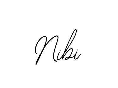 You should practise on your own different ways (Bearetta-2O07w) to write your name (Nibi) in signature. don't let someone else do it for you. Nibi signature style 12 images and pictures png