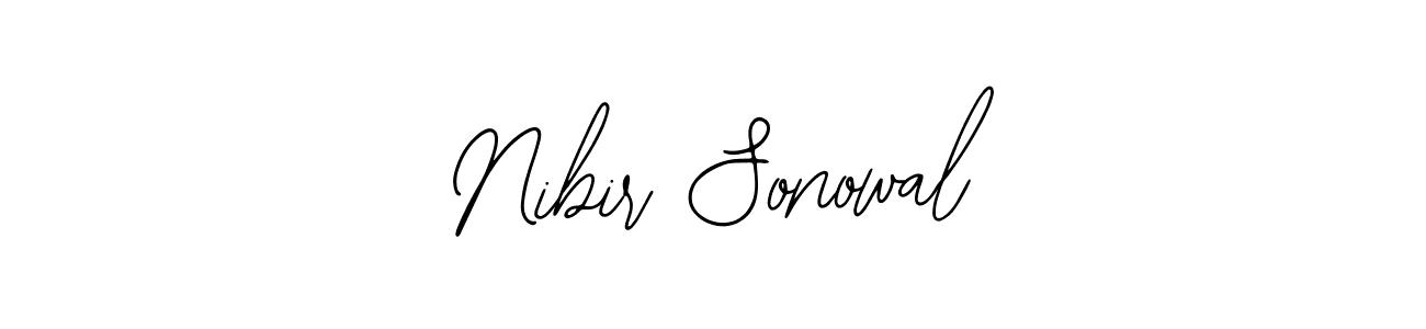 Bearetta-2O07w is a professional signature style that is perfect for those who want to add a touch of class to their signature. It is also a great choice for those who want to make their signature more unique. Get Nibir Sonowal name to fancy signature for free. Nibir Sonowal signature style 12 images and pictures png
