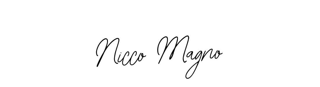Create a beautiful signature design for name Nicco Magno. With this signature (Bearetta-2O07w) fonts, you can make a handwritten signature for free. Nicco Magno signature style 12 images and pictures png