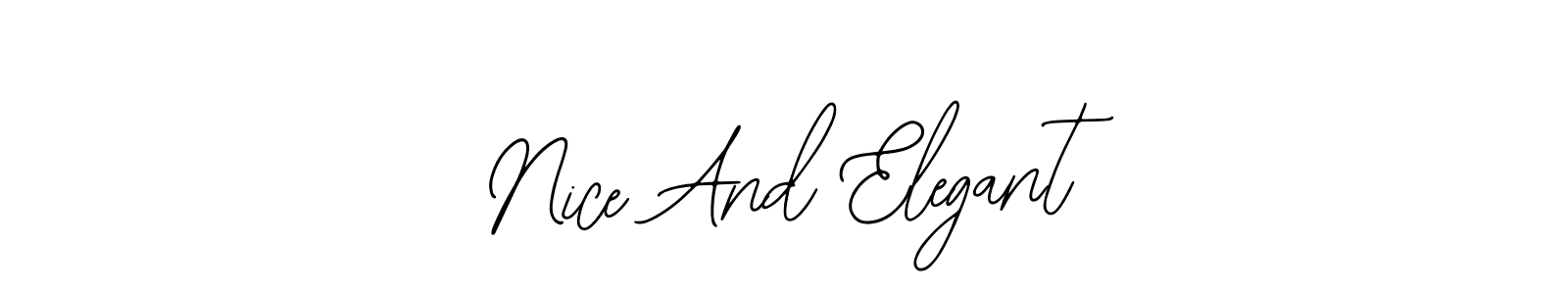 Check out images of Autograph of Nice And Elegant name. Actor Nice And Elegant Signature Style. Bearetta-2O07w is a professional sign style online. Nice And Elegant signature style 12 images and pictures png