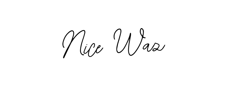 See photos of Nice Waz official signature by Spectra . Check more albums & portfolios. Read reviews & check more about Bearetta-2O07w font. Nice Waz signature style 12 images and pictures png