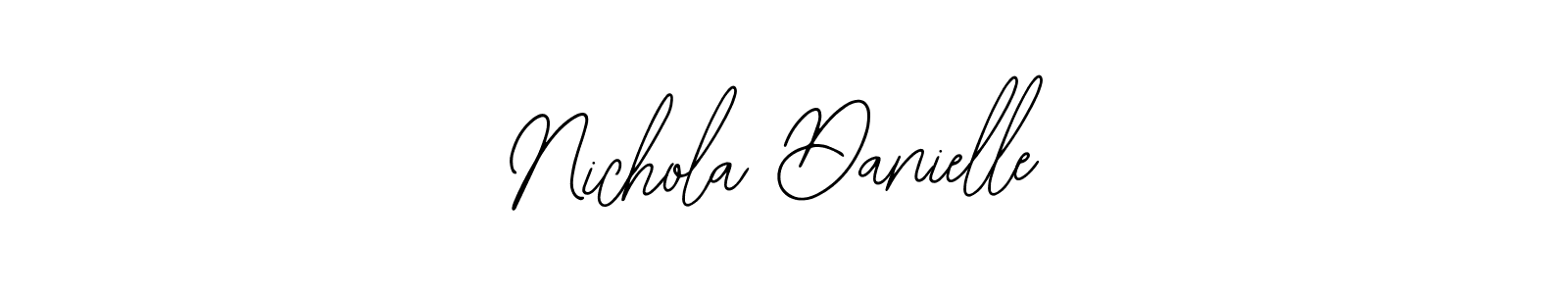 Create a beautiful signature design for name Nichola Danielle. With this signature (Bearetta-2O07w) fonts, you can make a handwritten signature for free. Nichola Danielle signature style 12 images and pictures png