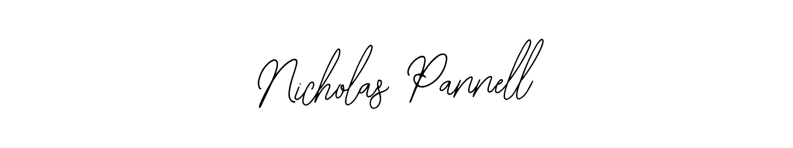 Also You can easily find your signature by using the search form. We will create Nicholas Pannell name handwritten signature images for you free of cost using Bearetta-2O07w sign style. Nicholas Pannell signature style 12 images and pictures png