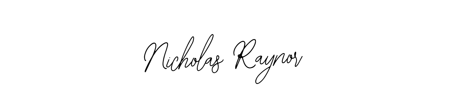 Bearetta-2O07w is a professional signature style that is perfect for those who want to add a touch of class to their signature. It is also a great choice for those who want to make their signature more unique. Get Nicholas Raynor name to fancy signature for free. Nicholas Raynor signature style 12 images and pictures png