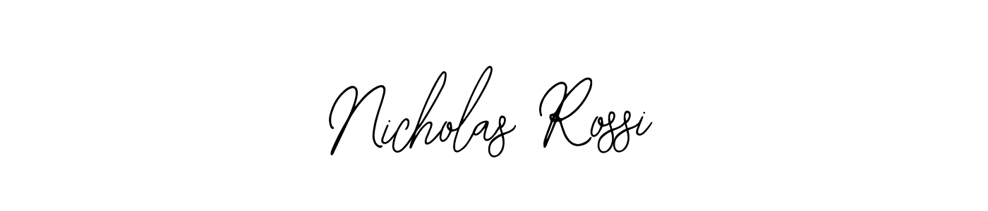 It looks lik you need a new signature style for name Nicholas Rossi. Design unique handwritten (Bearetta-2O07w) signature with our free signature maker in just a few clicks. Nicholas Rossi signature style 12 images and pictures png