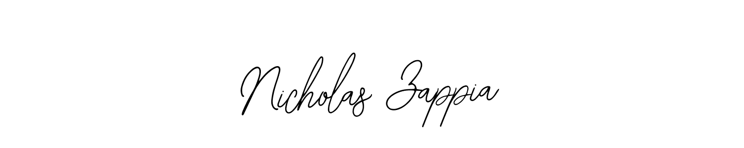 Make a beautiful signature design for name Nicholas Zappia. With this signature (Bearetta-2O07w) style, you can create a handwritten signature for free. Nicholas Zappia signature style 12 images and pictures png