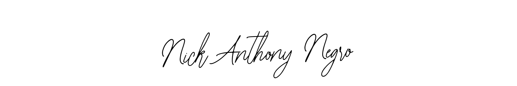 Also we have Nick Anthony Negro name is the best signature style. Create professional handwritten signature collection using Bearetta-2O07w autograph style. Nick Anthony Negro signature style 12 images and pictures png