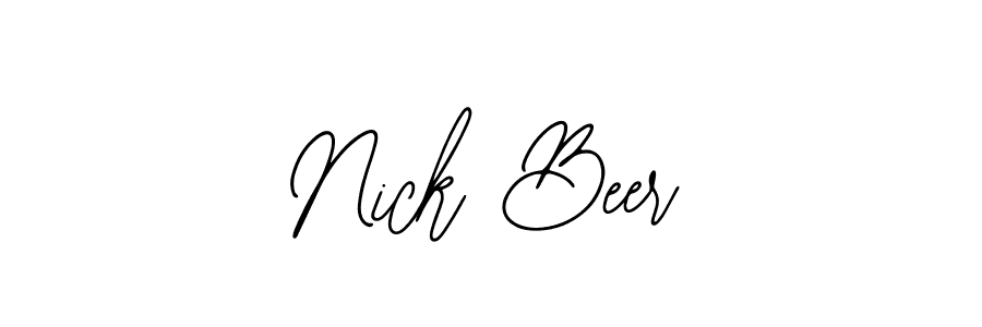 Best and Professional Signature Style for Nick Beer. Bearetta-2O07w Best Signature Style Collection. Nick Beer signature style 12 images and pictures png