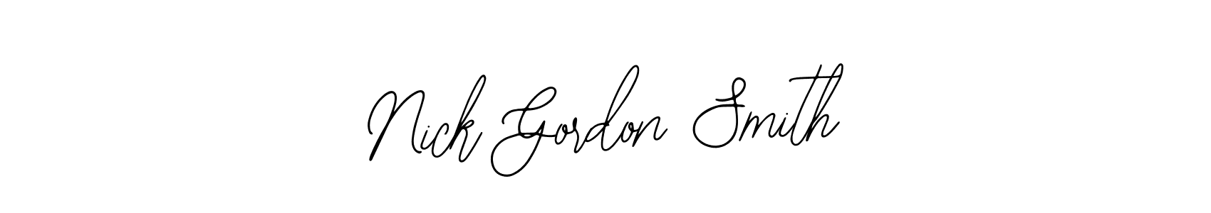Make a short Nick Gordon Smith signature style. Manage your documents anywhere anytime using Bearetta-2O07w. Create and add eSignatures, submit forms, share and send files easily. Nick Gordon Smith signature style 12 images and pictures png