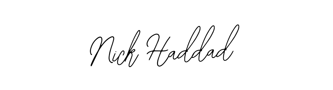 Once you've used our free online signature maker to create your best signature Bearetta-2O07w style, it's time to enjoy all of the benefits that Nick Haddad name signing documents. Nick Haddad signature style 12 images and pictures png