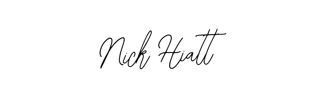 Make a beautiful signature design for name Nick Hiatt. Use this online signature maker to create a handwritten signature for free. Nick Hiatt signature style 12 images and pictures png