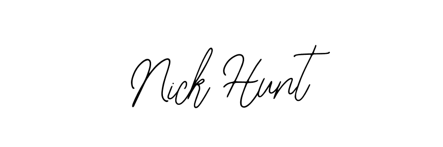 Create a beautiful signature design for name Nick Hunt. With this signature (Bearetta-2O07w) fonts, you can make a handwritten signature for free. Nick Hunt signature style 12 images and pictures png