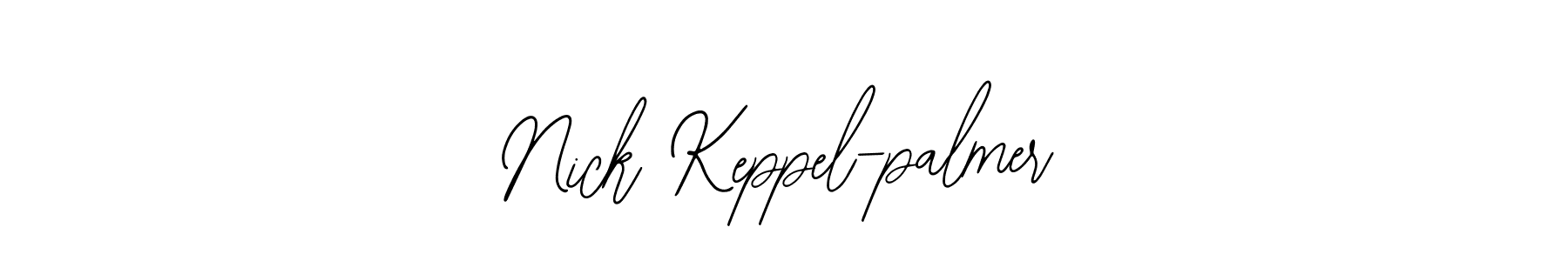 if you are searching for the best signature style for your name Nick Keppel-palmer. so please give up your signature search. here we have designed multiple signature styles  using Bearetta-2O07w. Nick Keppel-palmer signature style 12 images and pictures png