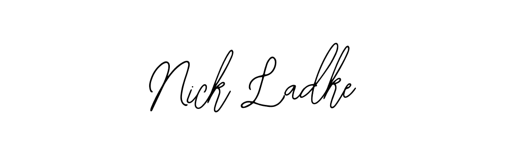 Check out images of Autograph of Nick Ladke name. Actor Nick Ladke Signature Style. Bearetta-2O07w is a professional sign style online. Nick Ladke signature style 12 images and pictures png