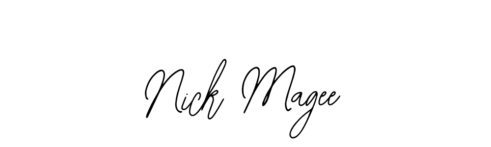 See photos of Nick Magee official signature by Spectra . Check more albums & portfolios. Read reviews & check more about Bearetta-2O07w font. Nick Magee signature style 12 images and pictures png