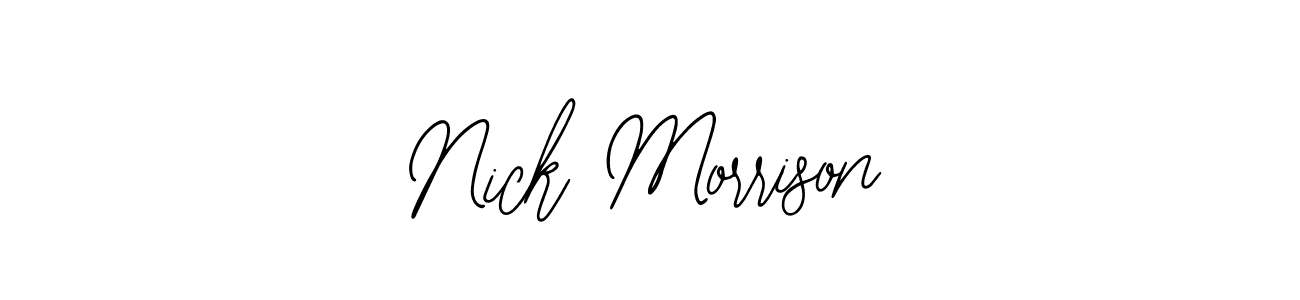 Also we have Nick Morrison name is the best signature style. Create professional handwritten signature collection using Bearetta-2O07w autograph style. Nick Morrison signature style 12 images and pictures png