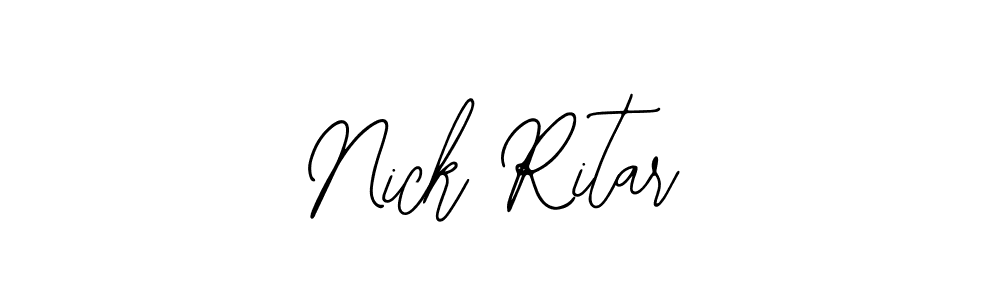 Once you've used our free online signature maker to create your best signature Bearetta-2O07w style, it's time to enjoy all of the benefits that Nick Ritar name signing documents. Nick Ritar signature style 12 images and pictures png