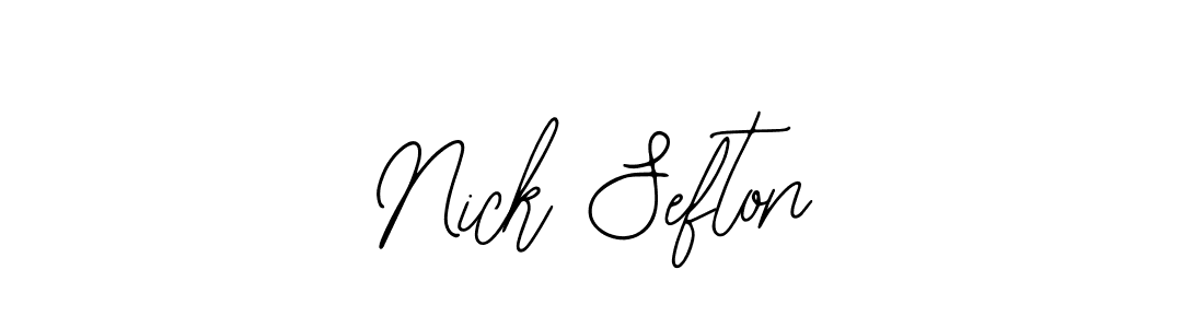 Also we have Nick Sefton name is the best signature style. Create professional handwritten signature collection using Bearetta-2O07w autograph style. Nick Sefton signature style 12 images and pictures png