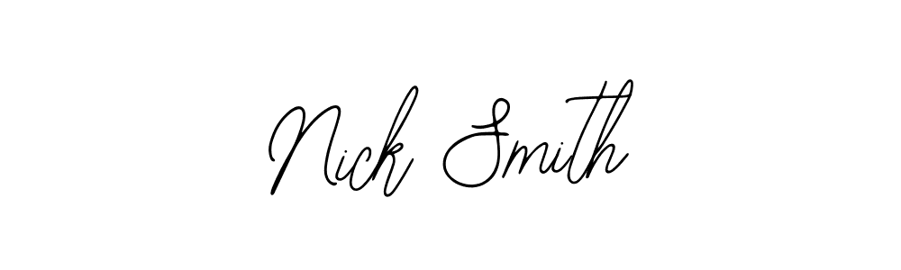 It looks lik you need a new signature style for name Nick Smith. Design unique handwritten (Bearetta-2O07w) signature with our free signature maker in just a few clicks. Nick Smith signature style 12 images and pictures png