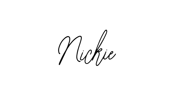 How to Draw Nickie signature style? Bearetta-2O07w is a latest design signature styles for name Nickie. Nickie signature style 12 images and pictures png