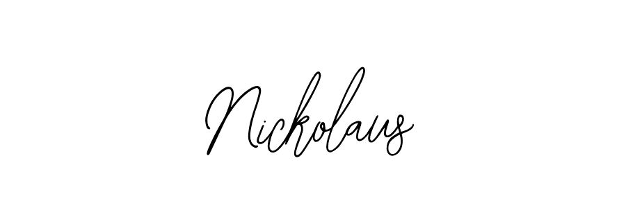 Once you've used our free online signature maker to create your best signature Bearetta-2O07w style, it's time to enjoy all of the benefits that Nickolaus name signing documents. Nickolaus signature style 12 images and pictures png